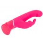 Vibrators ar klitora un G punkta stimulatoru rozā Zaķis - happyrabbit