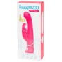 Vibrators ar klitora un G punkta stimulatoru rozā Zaķis - happyrabbit