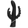 Vibrators ar klitoras stimulatoru Happy 24,2cm purpurs - happyrabbit