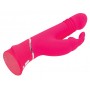 Vibrators ar klitoras stimulatoru Happy 22,7cm purpurs - happyrabbit