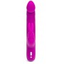 Vibrators ar klitoras stimulatoru Happy 24,0cm purpurs - happyrabbit