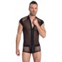 Vīriešu kostīmi un bodiji Kluba Seksīgie Erotiskie Men´s Playsuit XL - Svenjoyment